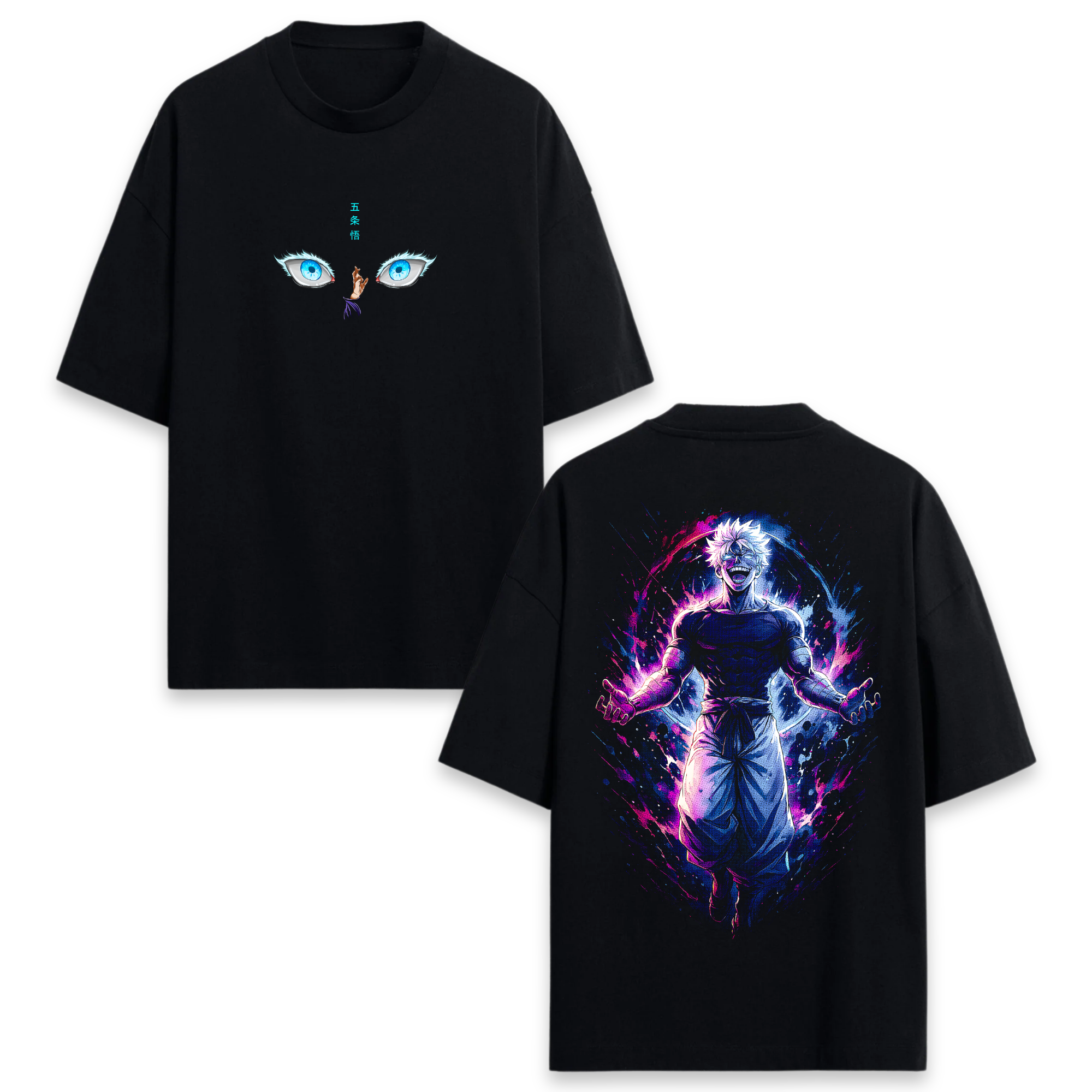 Hollow Purple Oversize Tee