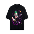 Purple Aura Swordsman Tee