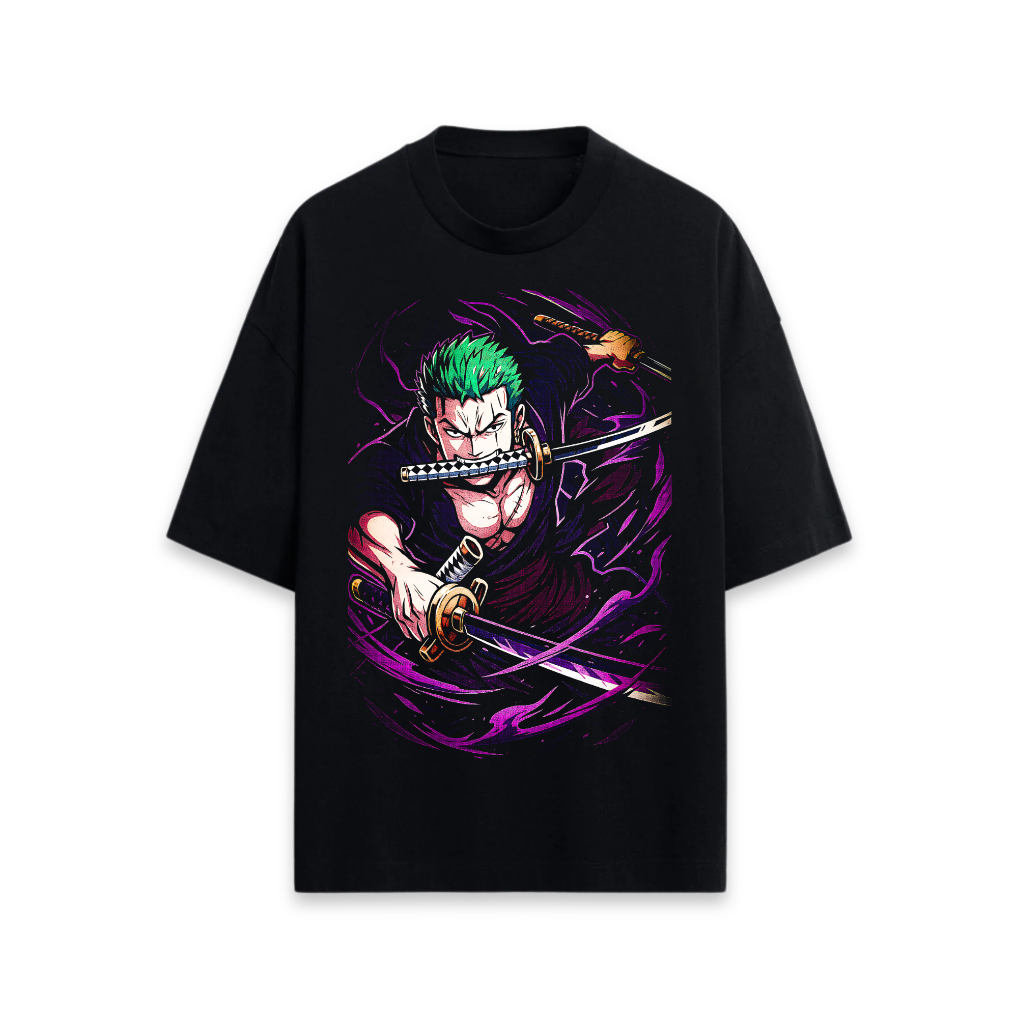 Purple Aura Swordsman Tee